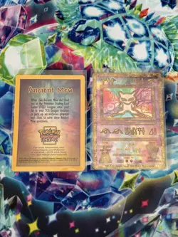 Pokemon TCG Ancient Mew Holo Rare Card 2000 Movie Promo - Image 1