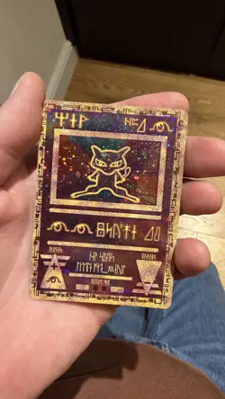 Pokemon TCG Ancient Mew Holo Rare Movie Promo Card Nintendo 1999-2000 - Image 1