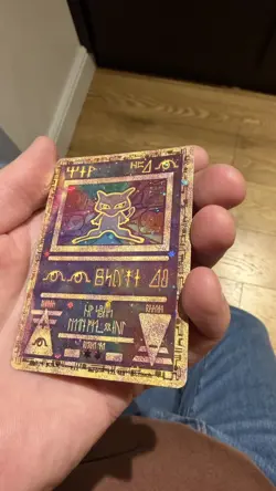 Pokemon TCG Ancient Mew Holo Rare Movie Promo Card Nintendo 1999-2000 - Image 2