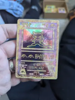 Pokemon TCG Ancient Mew Holo Rare Movie Promo Card Nintendo 1999-2000 - Image 1