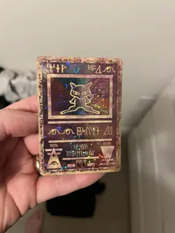 Pokemon TCG Ancient Mew Holo Rare Movie Promo Card Double Swirl 1999-2000 (HP) - Image 2