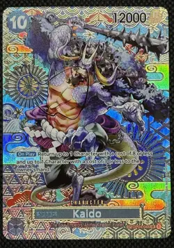 Bandai Kaido OP04-044 Awakening of the New Era Alternate Art Holo One Piece CCG - Image 1