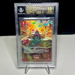 BGS 10 BLACK LABEL BUGGY SP OP06 Wings of the Captain (OP03-008) One Piece TCG - Image 1