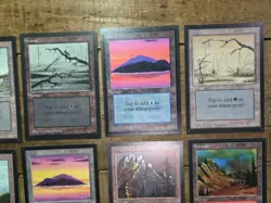 COLLECTORS' EDITION Lot 15 Cards Magic The Gathering MTG Vintage NM Crisp Land - Image 5