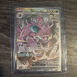 Team Rocket's Nidoking Ex 233/182 Sv10 Destined Rivals Rare Holo Pokemon Card - Image 1