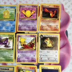 Team Rocket Pokemon Card Lot (21 cards) Commons and Uncommons MP/LP #8 - Image 5