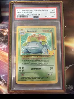Venusaur - 15/102 - Pokemon Celebrations Classic Collection Holo Rare Card NM - Image 1