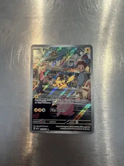 Pokemon Pikachu TCG Scarlet & Violet 151 Card 173/165 Holo Illustration Rare - Image 1