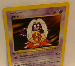 Vintage Pokemon Cards Base Set 1st Edition Shadowless Uncommon Jynx 31/102 - Image 2