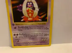 Vintage Pokemon Cards Base Set 1st Edition Shadowless Uncommon Jynx 31/102 - Image 5