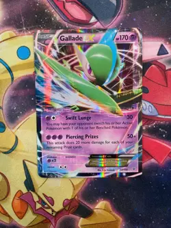 Gallade EX - 34/108 - Pokemon Roaring Skies XY Ultra Rare Card LP - Image 1