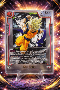 2 FOR 1 Son Goku - SB02-004 Alternate Art Manga Booster 02 Dragon Ball Card! x2 - Image 1