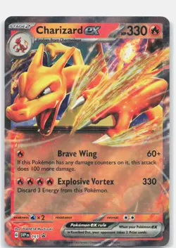 Charizard ex - Promo SV: Scarlet & Violet Promo Cards SVP Fire Holo 161 NM - Image 1