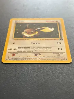 Eevee 55/82 Team Rocket 2000 Regular Common LP Vintage Pokemon Card - Image 2