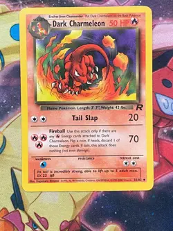 Dark Charmeleon 32/82 Team Rocket Uncommon Pokemon Card LP - Image 1