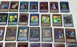 Mixed Rare Holographic YU-GI-OH! TCG and CCG Trading Cards Bundle (Set Of 50) - Image 3