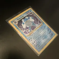 Pokemon Poliwrath Base Set 2 Holo Rare 015/130 90HP Stage 2 Card - Image 2