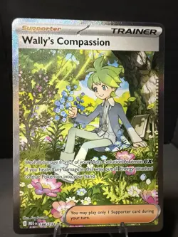 Wally's Compassion 186/132 Me01: Mega Evolution Holo Trainer Card - Image 1