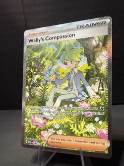 Wally's Compassion 186/132 Me01: Mega Evolution Holo Trainer Card - Image 2
