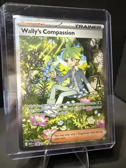 Wally's Compassion 186/132 Me01: Mega Evolution Holo Trainer Card - Image 3