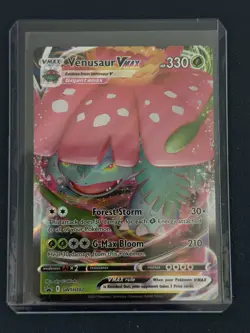 Pokemon TCG Venusaur VMAX SWSH102 Black Star Promo Card - Image 1