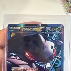 Pokemon Genesect EX TCG Full Art Ultra Rare Holo Card Plasma Blast 97/101 - Image 2