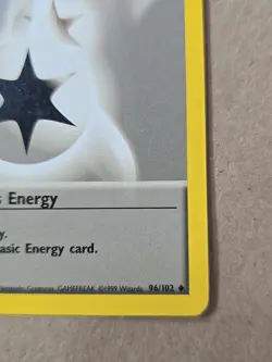 Pokemon Card 1999 Base 96/102 DOUBLE COLORLESS ENERGY (uncommon) TCG Pack Fresh - Image 4