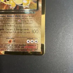 Pokemon TCG Charizard Promo Metal Holo 004/102 Miscellaneous Cards & Products - Image 4