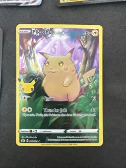 Pokemon Celebrations 25th Anniversary All 5 Holo Set Pikachu Card Lot Pack Fresh - Image 2