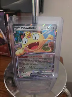 Meowth ex 062/088 - 2026 Perfect Order Double Rare Holo - Pokemon Card NM - Image 1