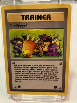 REDUCED!! Vintage, FIRST EDITION Team Rocket Pokemon Card Set of 7 - Image 2