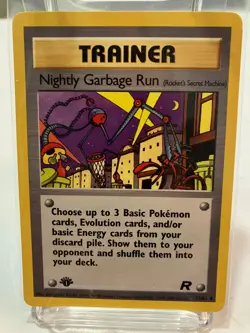 REDUCED!! Vintage, FIRST EDITION Team Rocket Pokemon Card Set of 7 - Image 3
