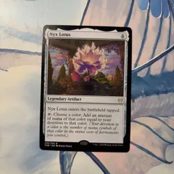 Magic: The Gathering Nyx Lotus Legendary Artifact Theros Beyond Death Regular NM - Image 1