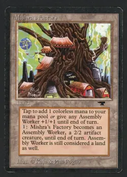 ***Mishra's Factory Spring*** MTG Antiquities Magic Kid Icarus - Image 1