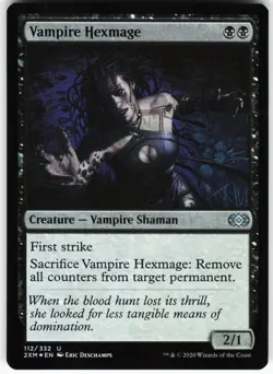 Vampire Hexmage U Foil MTG Double Masters 112 MP - Image 1