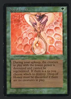 ***Drop of Honey (Corner Bend)*** MTG Arabian Nights Magic Kid Icarus - Image 1