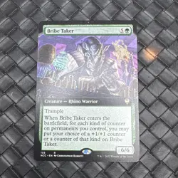 Bribe Taker (extended art) streets of new capenna MTG - NM+ - Image 1