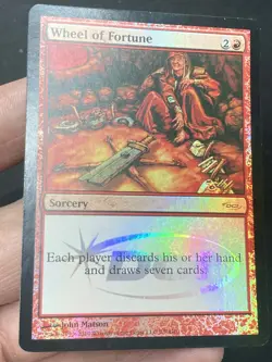 ***FOIL Wheel of Fortune Judge Promo*** MTG Promo Magic Kid Icarus - Image 3