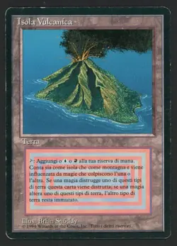 ***FBB Italian Volcanic Island*** MTG Revised Magic Kid Icarus - Image 1