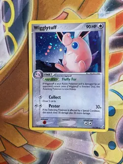 Pokemon TCG: Wigglytuff 13/100 (2006) Crystal Guardians • Holo Card HP - Image 1