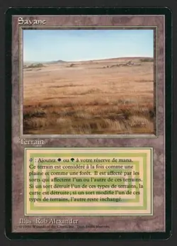 ***FBB French Savannah*** MTG Revised Magic Kid Icarus - Image 1