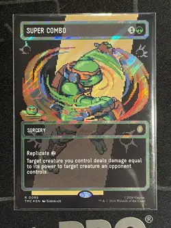 Super Combo (Borderless) (Surge Foil) - Commander: Teenage Mutant Ninja Turtles - Image 1