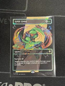 Super Combo (Borderless) (Surge Foil) - Commander: Teenage Mutant Ninja Turtles - Image 3