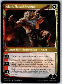 Ajani, Nacatl Pariah M Modern Horizons 3 237 NM - Image 2