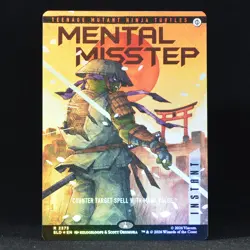 Mental Misstep #2373 (FOIL) ~ MTG Secret Lair TMNT Teenage Mutant Ninja Turtles - Image 1