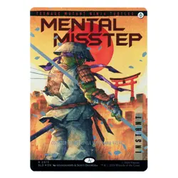 Mental Misstep #2373 (FOIL) ~ MTG Secret Lair TMNT Teenage Mutant Ninja Turtles - Image 2