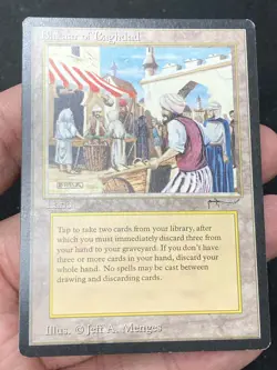 ***Bazaar of Baghdad (Light Bend)*** MTG Arabian Nights Magic Kid Icarus - Image 3