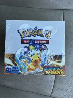 Pokemon Scarlet & Violet Surging Sparks Booster Box English 2024 Pikachu Latias - Image 1
