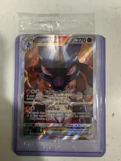 Lucario VSTAR SWSH291 SWSH Promo Holo Vstar Pokemon Card HP 270 English - Image 1