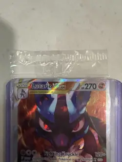 Lucario VSTAR SWSH291 SWSH Promo Holo Vstar Pokemon Card HP 270 English - Image 2
